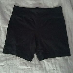Black Biker Shorts